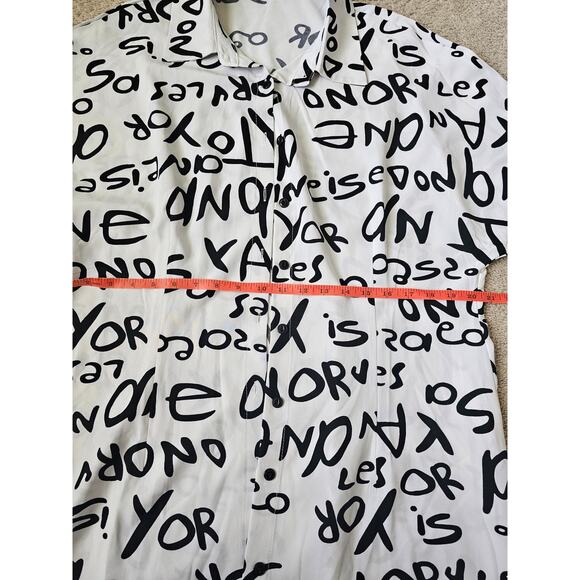 Shein Curve Collared Shirt Dress Size 1XL - Picture 4 of 8